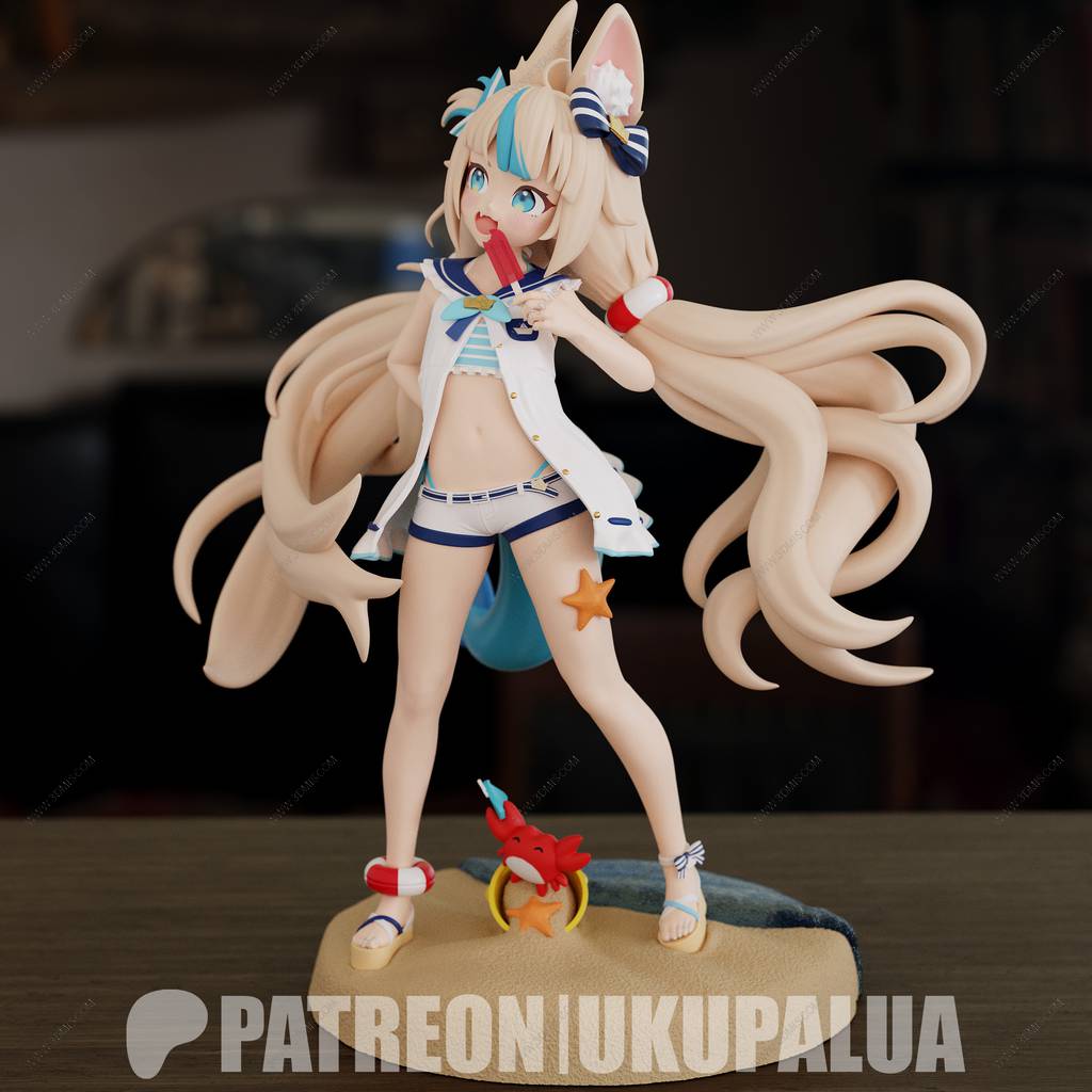 P站图纸印象馆 Ukupalua 虚拟偶像 鲭鲭子 Ukupalua 虚拟偶像 鲭鲭子