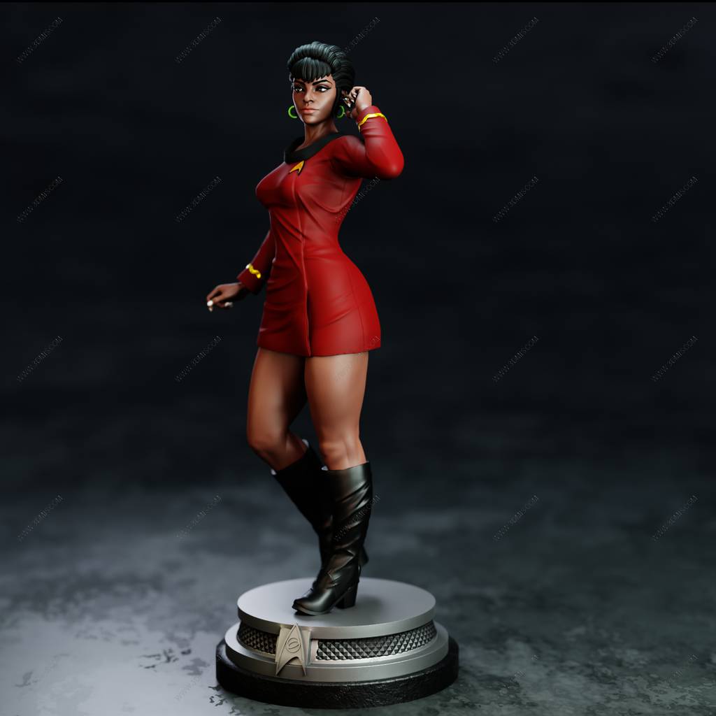 P站图纸印象馆 BrunoArt3D 星际迷航 乌胡拉中尉 BrunoArt3D 星际迷航 乌胡拉中尉