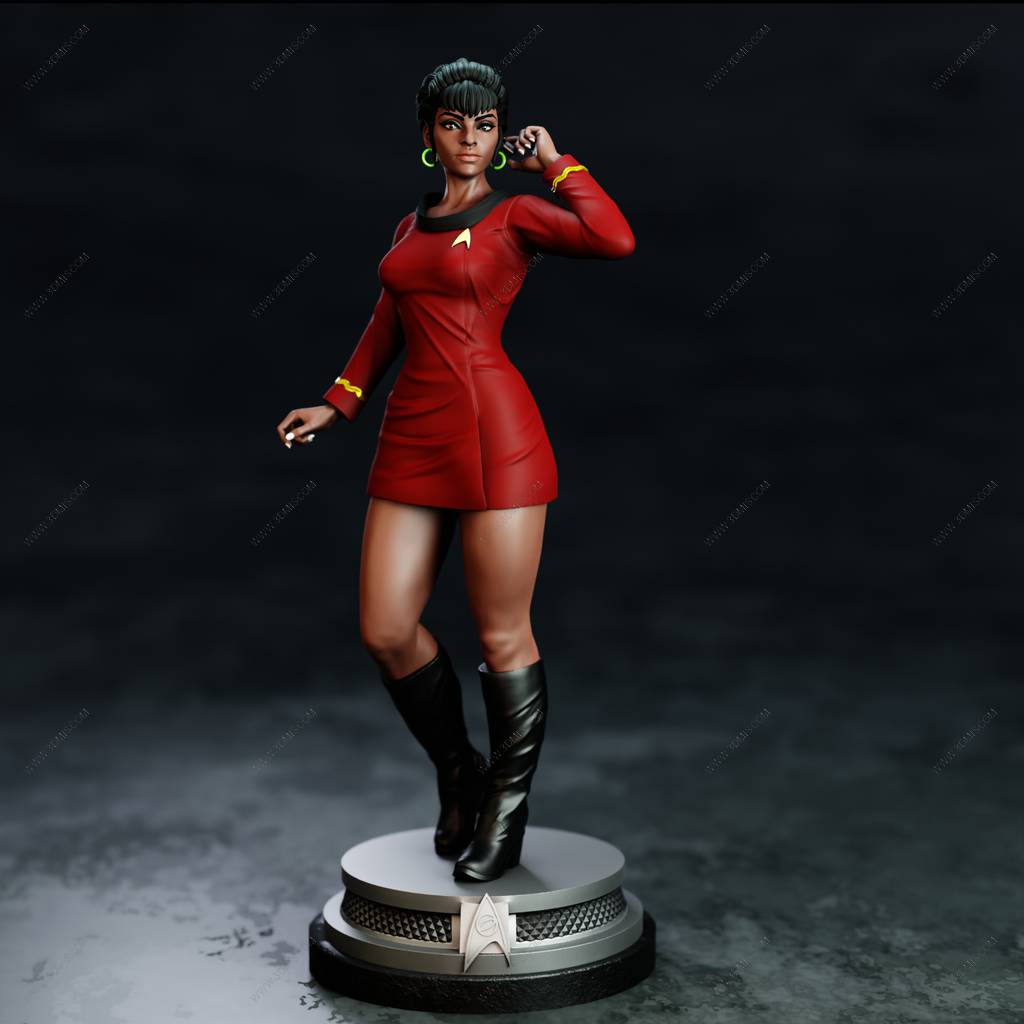 P站图纸印象馆 BrunoArt3D 星际迷航 乌胡拉中尉 BrunoArt3D 星际迷航 乌胡拉中尉