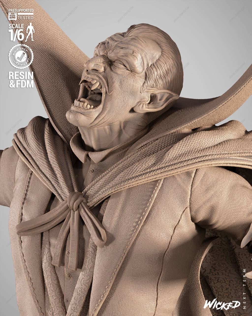 P站图纸印象馆 3DWicked 漫威 德古拉 3DWicked 漫威 德古拉