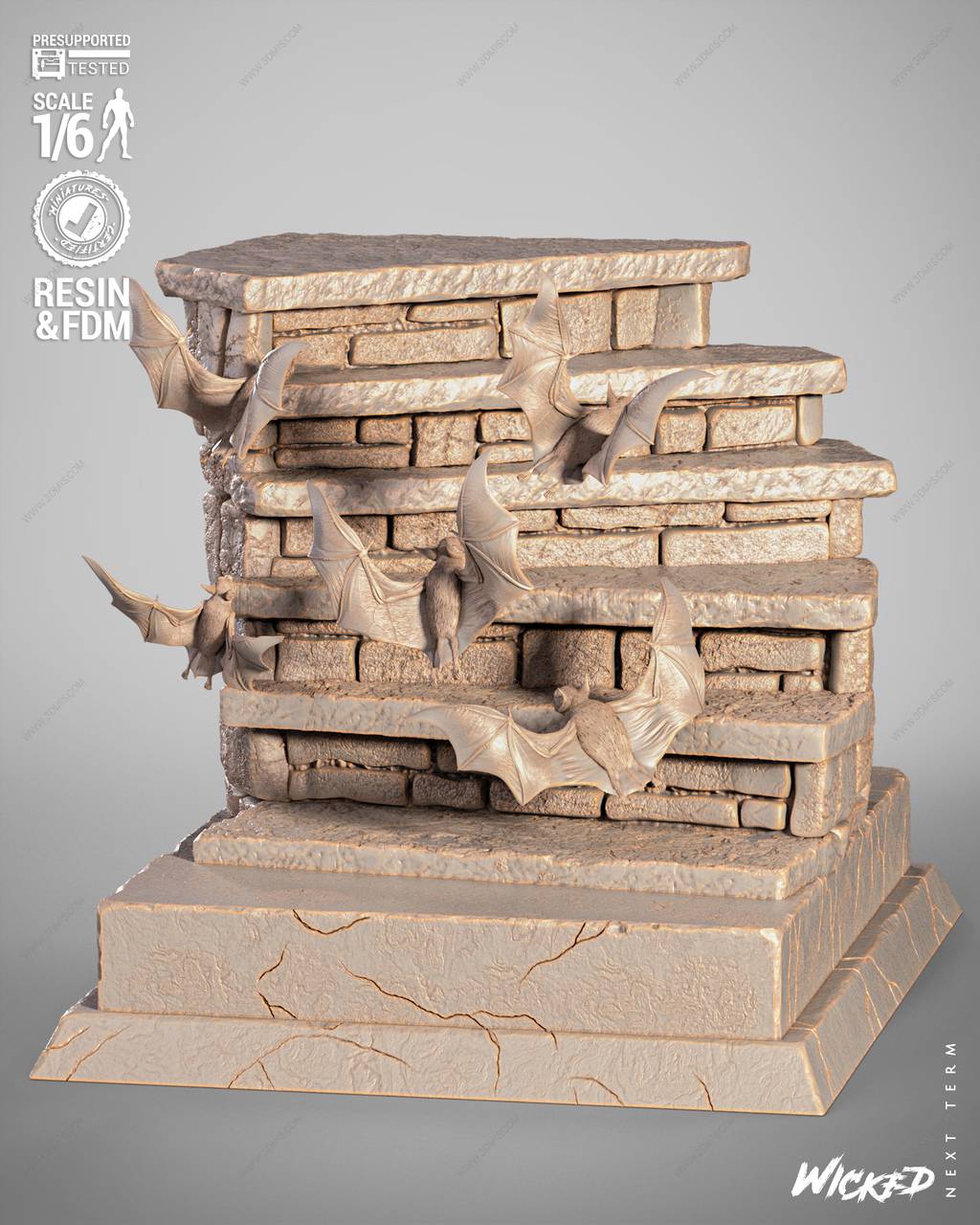 P站图纸印象馆 3DWicked 漫威 德古拉 3DWicked 漫威 德古拉