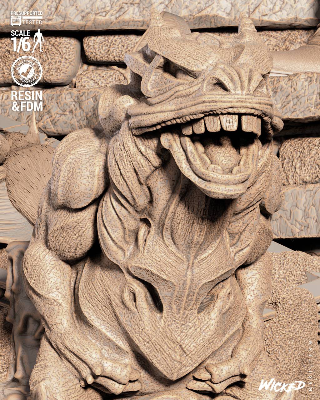 P站图纸印象馆 3DWicked 漫威 德古拉 3DWicked 漫威 德古拉