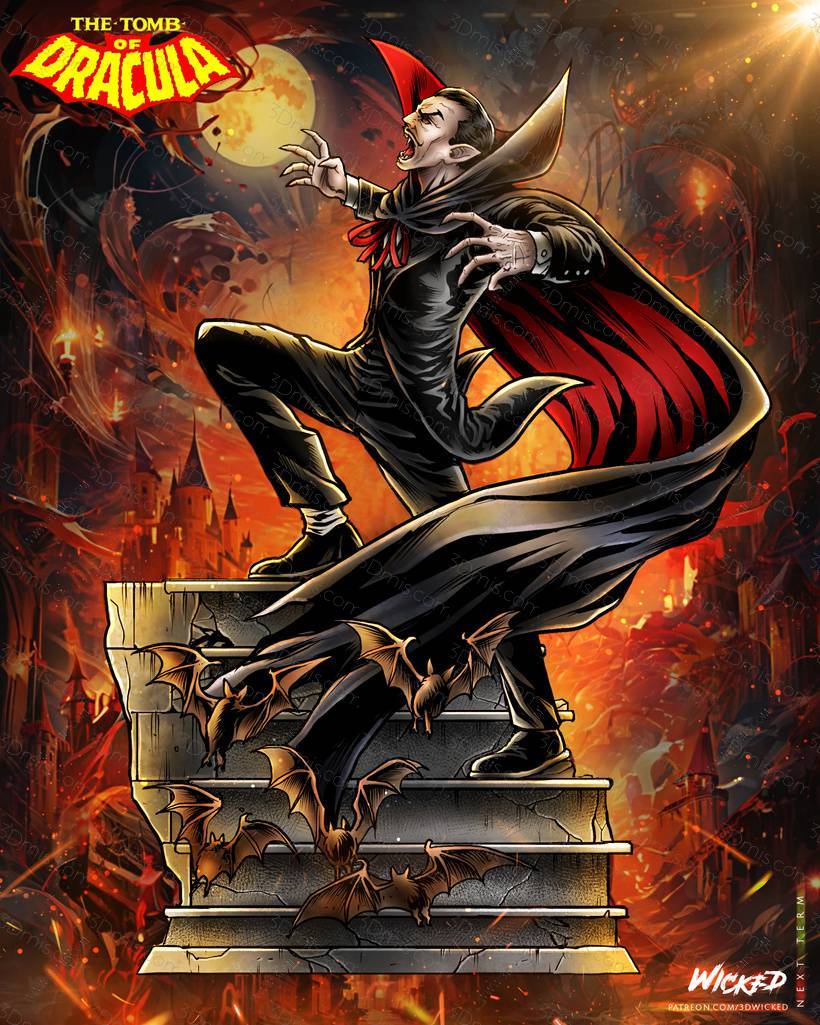 3DWicked 漫威 德古拉