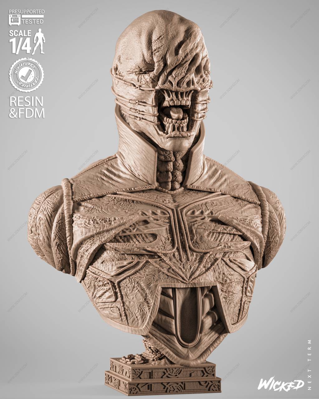 P站图纸印象馆 3DWicked 养鬼吃人 喋喋怪 3DWicked 养鬼吃人 喋喋怪