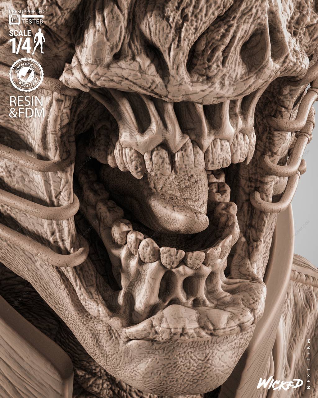 P站图纸印象馆 3DWicked 养鬼吃人 喋喋怪 3DWicked 养鬼吃人 喋喋怪