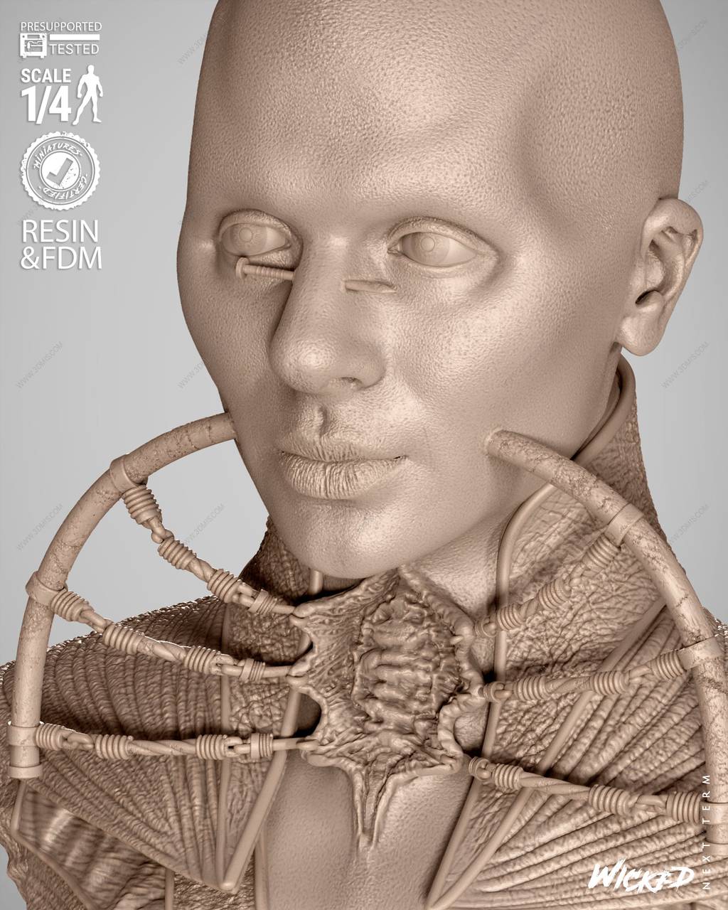 P站图纸印象馆 3DWicked 养鬼吃人 女修士 3DWicked 养鬼吃人 女修士