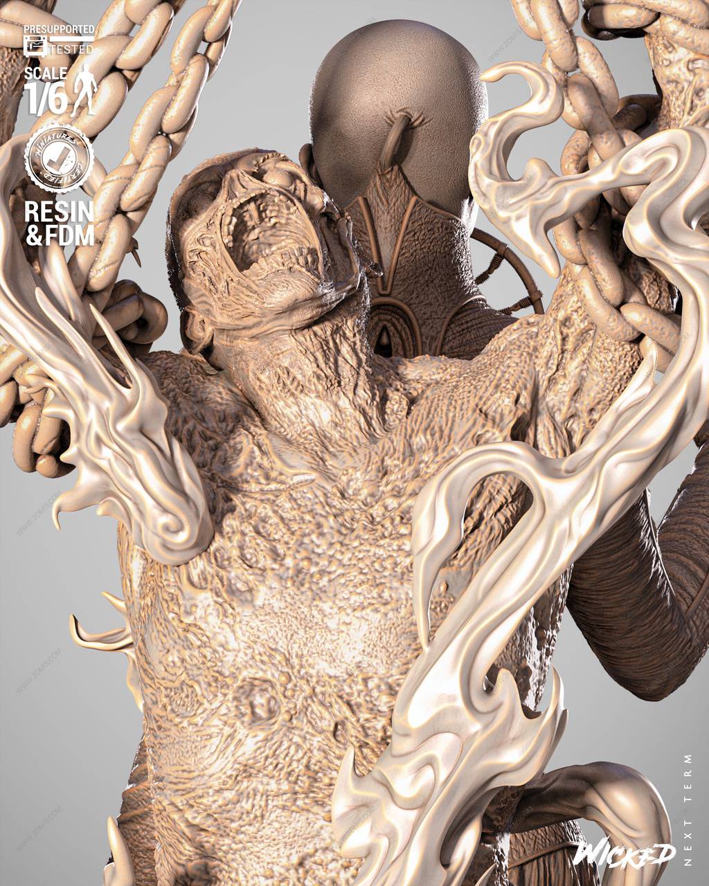 P站图纸印象馆 3DWicked 养鬼吃人 女修士 3DWicked 养鬼吃人 女修士