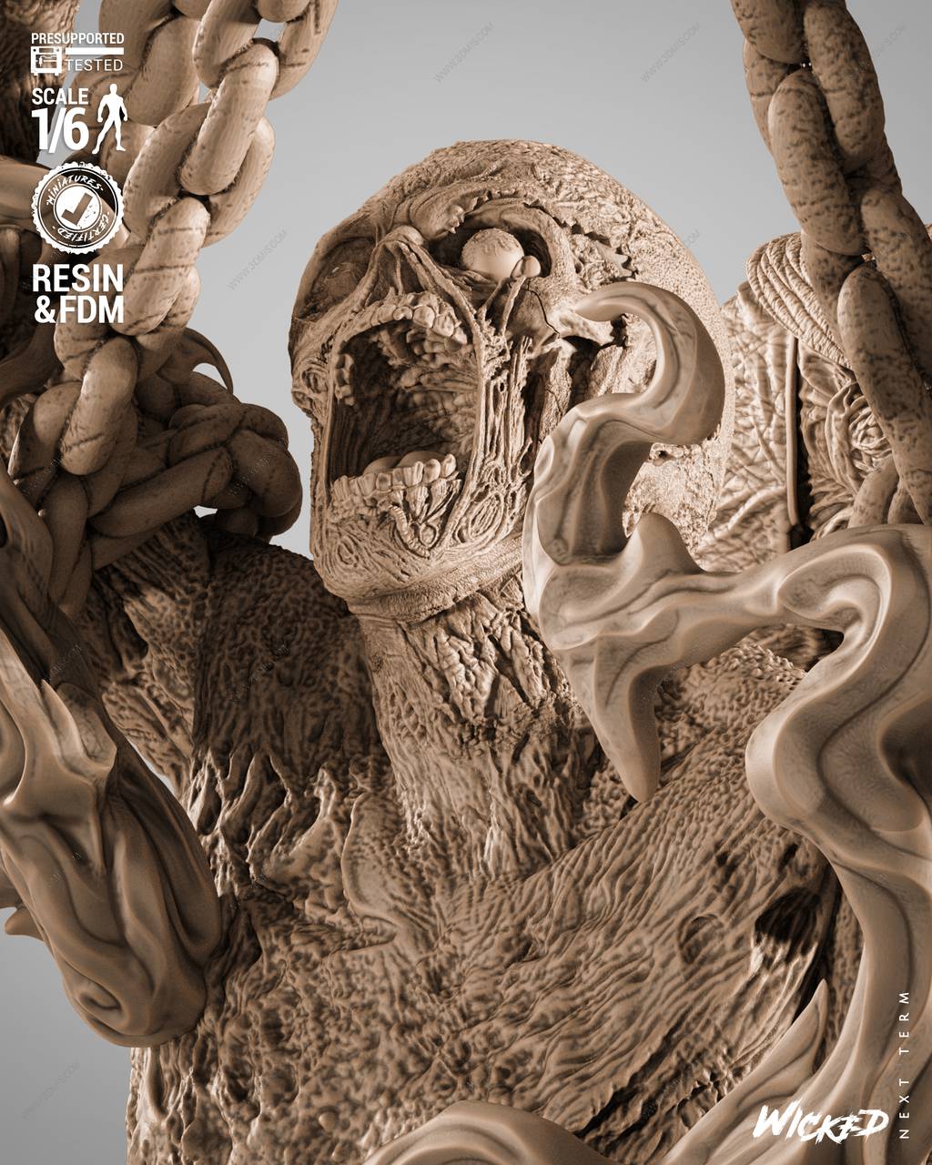 P站图纸印象馆 3DWicked 养鬼吃人 女修士 3DWicked 养鬼吃人 女修士