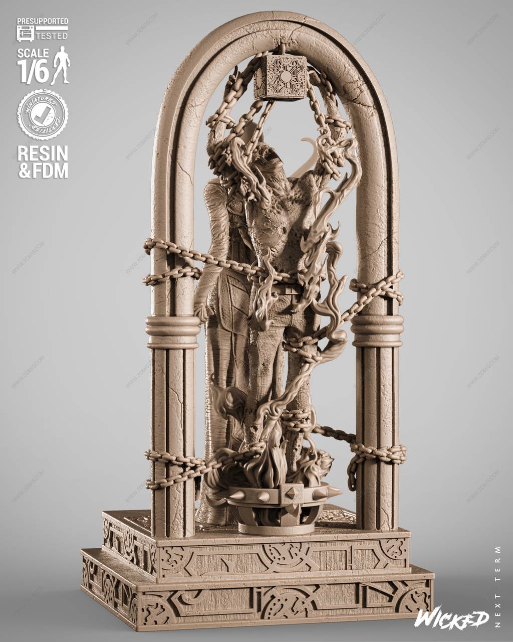 P站图纸印象馆 3DWicked 养鬼吃人 女修士 3DWicked 养鬼吃人 女修士