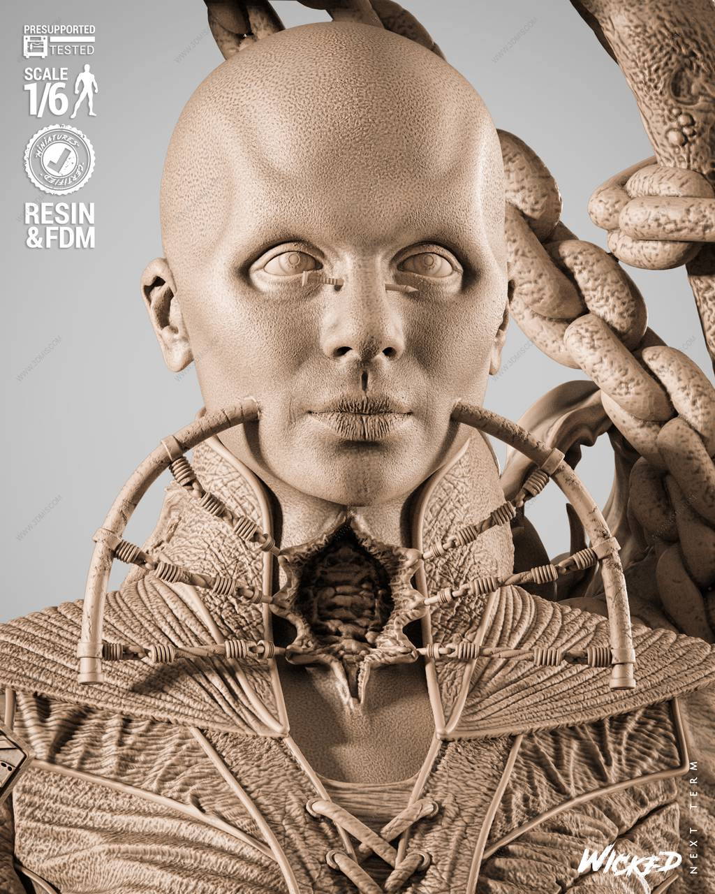 P站图纸印象馆 3DWicked 养鬼吃人 女修士 3DWicked 养鬼吃人 女修士