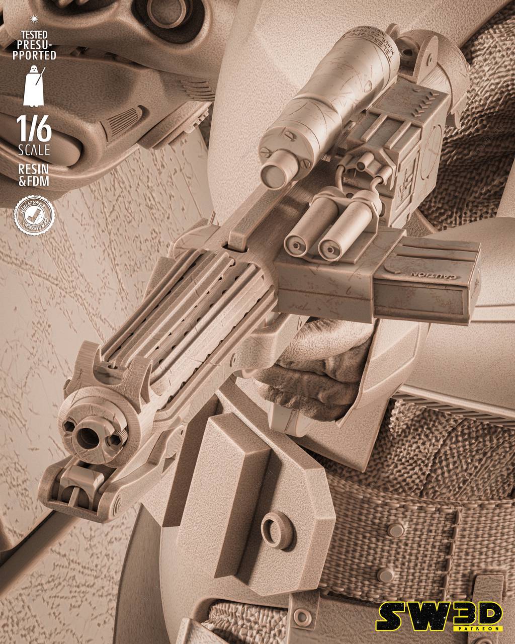 P站图纸印象馆 SW3D 星球大战 大审判官 SW3D 星球大战 大审判官