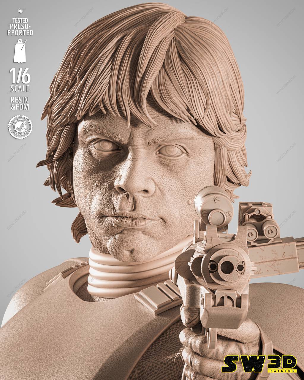 P站图纸印象馆 SW3D 星球大战 大审判官 SW3D 星球大战 大审判官