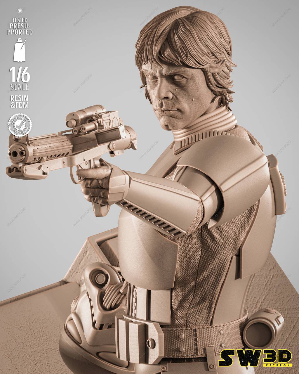 P站图纸印象馆 SW3D 星球大战 大审判官 SW3D 星球大战 大审判官