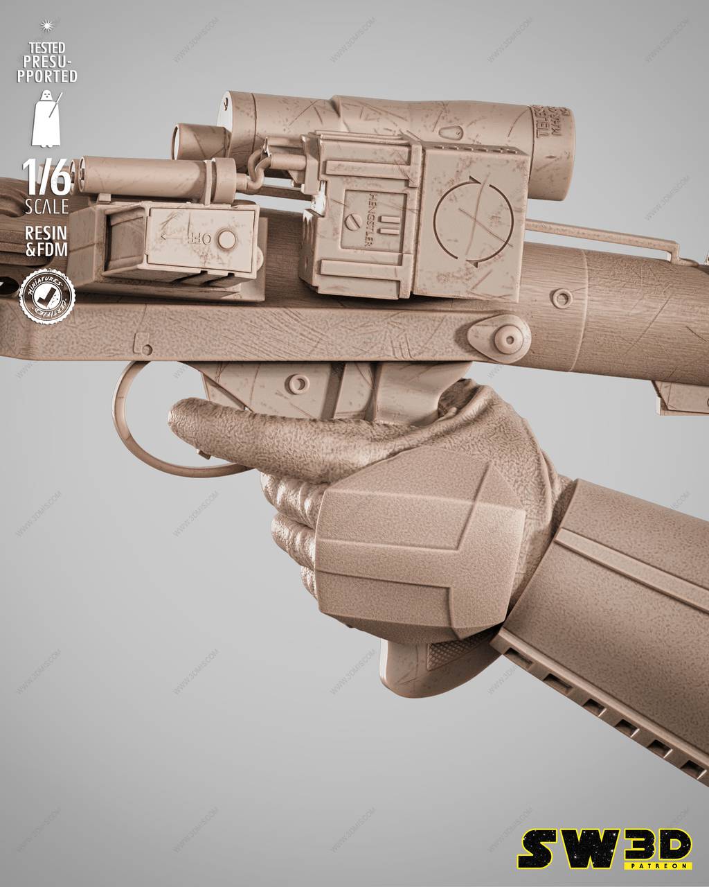 P站图纸印象馆 SW3D 星球大战 大审判官 SW3D 星球大战 大审判官