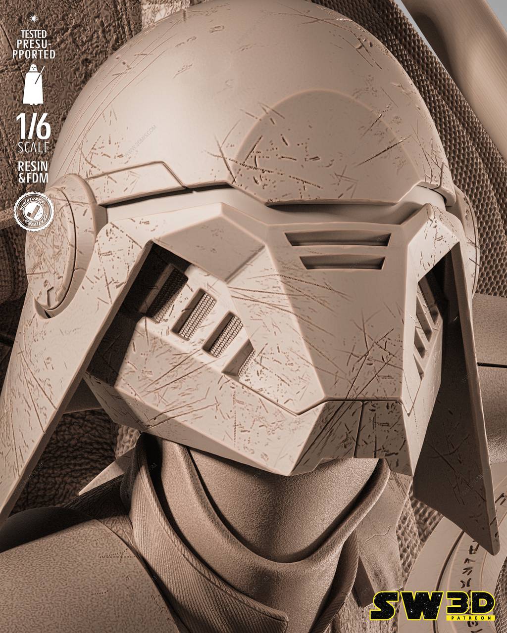 P站图纸印象馆 SW3D 星球大战 大审判官和第二审判官 SW3D 星球大战 大审判官和第二审判官