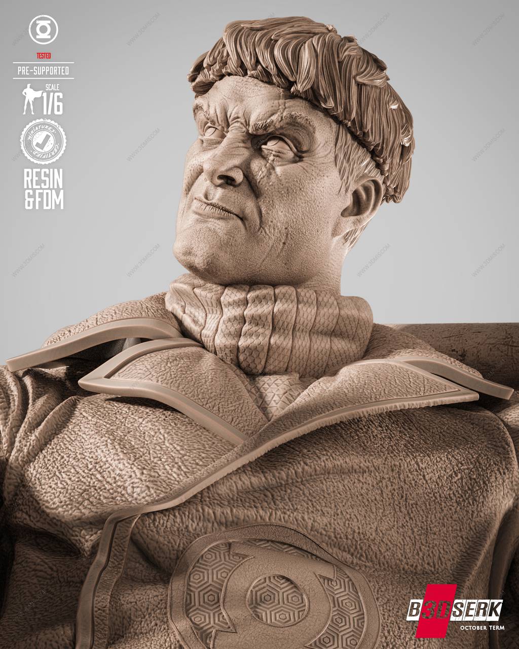 P站图纸印象馆 B3DSERK DC漫画 盖·加德纳 B3DSERK DC漫画 盖·加德纳