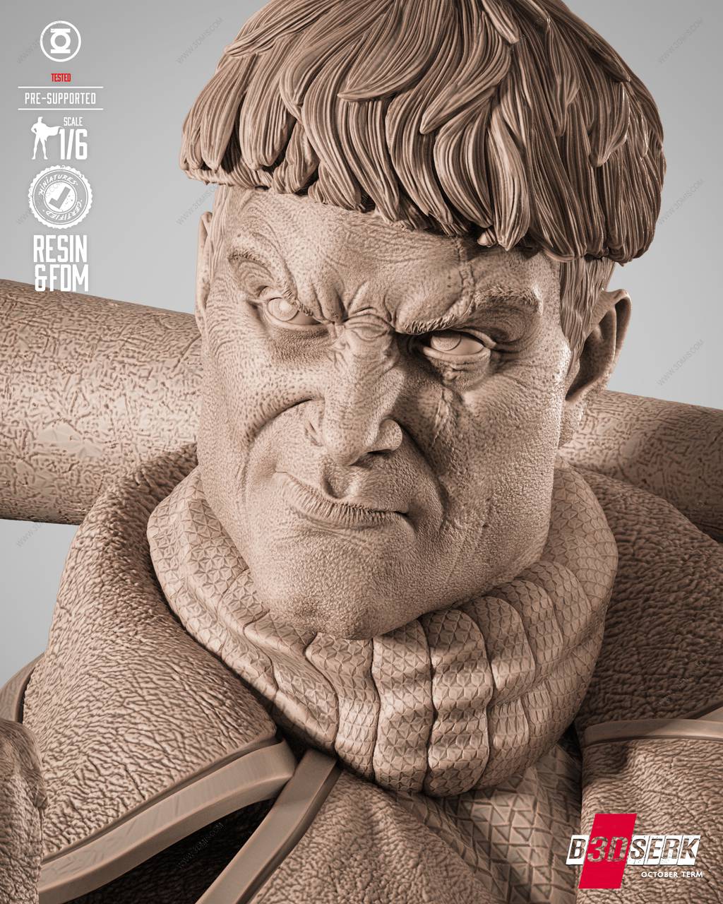 P站图纸印象馆 B3DSERK DC漫画 盖·加德纳 B3DSERK DC漫画 盖·加德纳