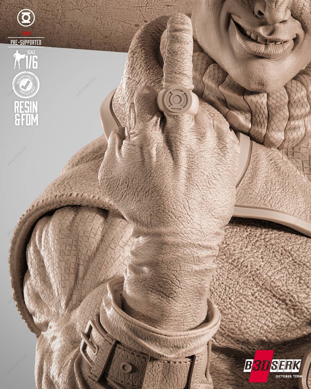 P站图纸印象馆 B3DSERK DC漫画 盖·加德纳 B3DSERK DC漫画 盖·加德纳