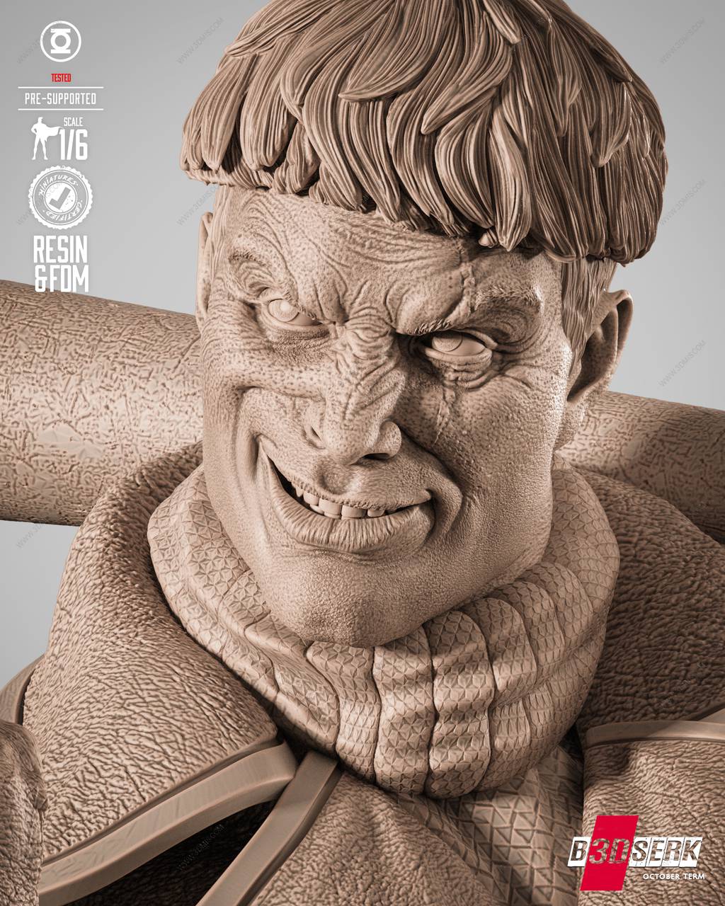 P站图纸印象馆 B3DSERK DC漫画 盖·加德纳 B3DSERK DC漫画 盖·加德纳