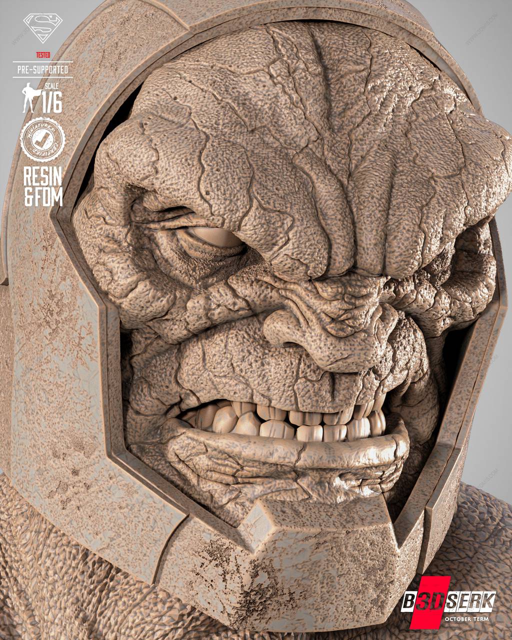 P站图纸印象馆 B3DSERK DC漫画 达克赛德 B3DSERK DC漫画 达克赛德