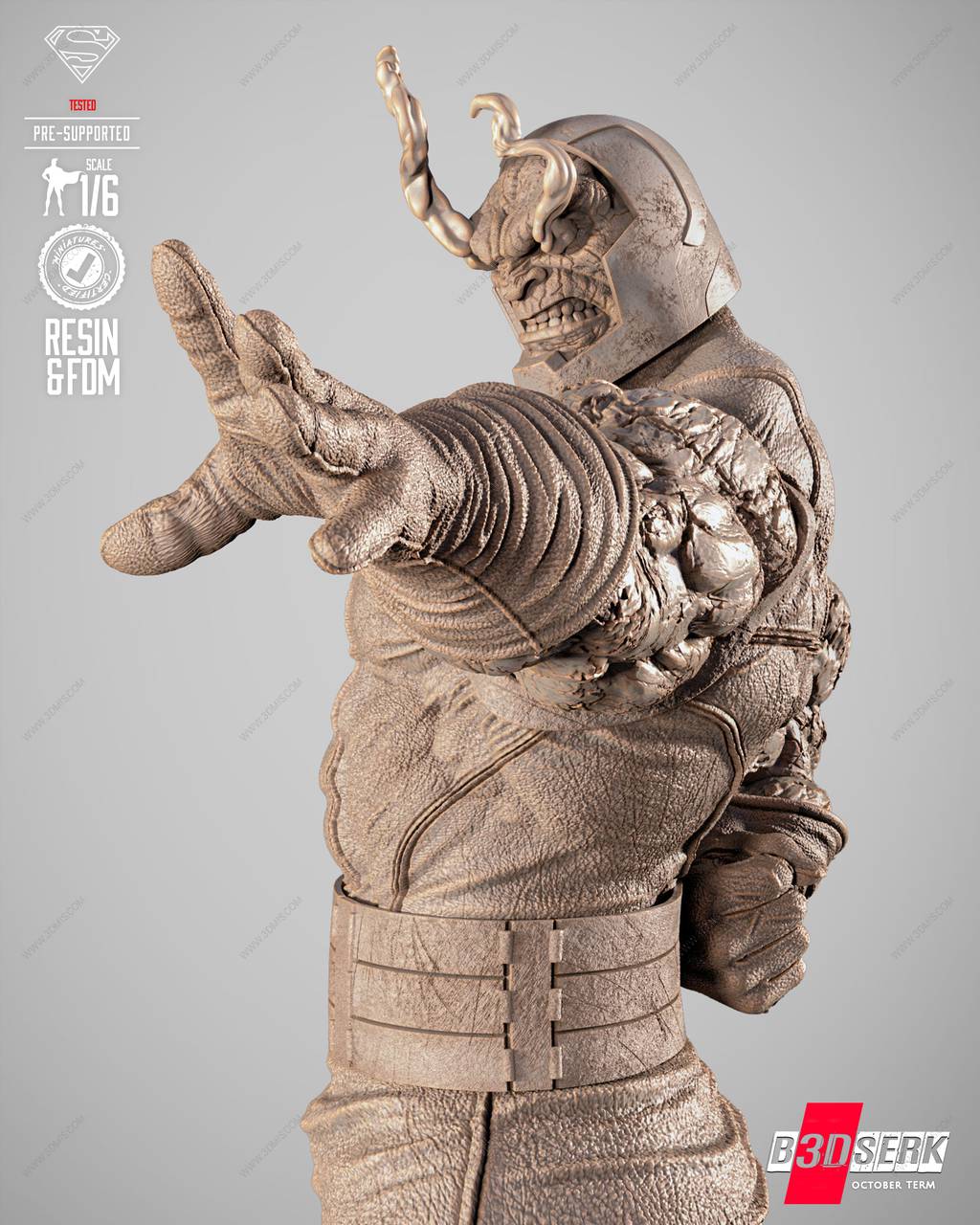 P站图纸印象馆 B3DSERK DC漫画 达克赛德 B3DSERK DC漫画 达克赛德