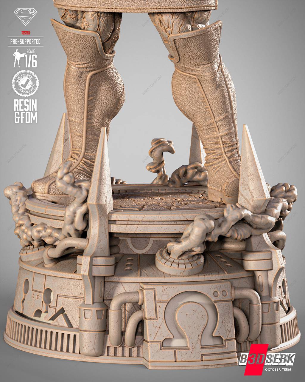 P站图纸印象馆 B3DSERK DC漫画 达克赛德 B3DSERK DC漫画 达克赛德