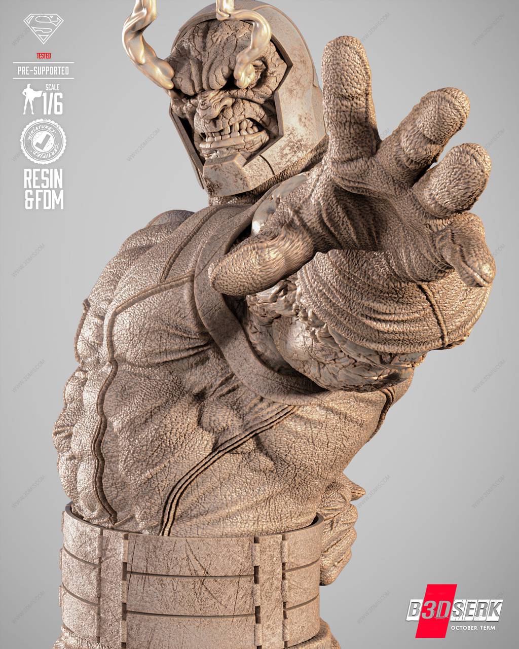 P站图纸印象馆 B3DSERK DC漫画 达克赛德 B3DSERK DC漫画 达克赛德