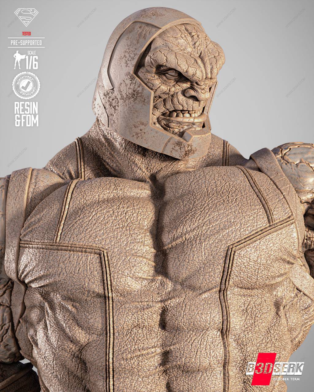 P站图纸印象馆 B3DSERK DC漫画 达克赛德 B3DSERK DC漫画 达克赛德