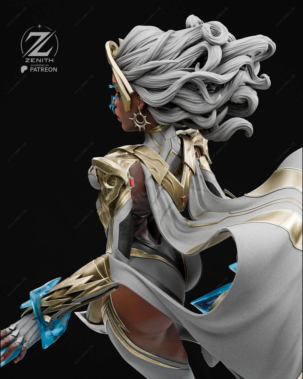 P站图纸印象馆 ZEZ STUDIOS 漫威 暴风女 ZEZ STUDIOS 漫威 暴风女