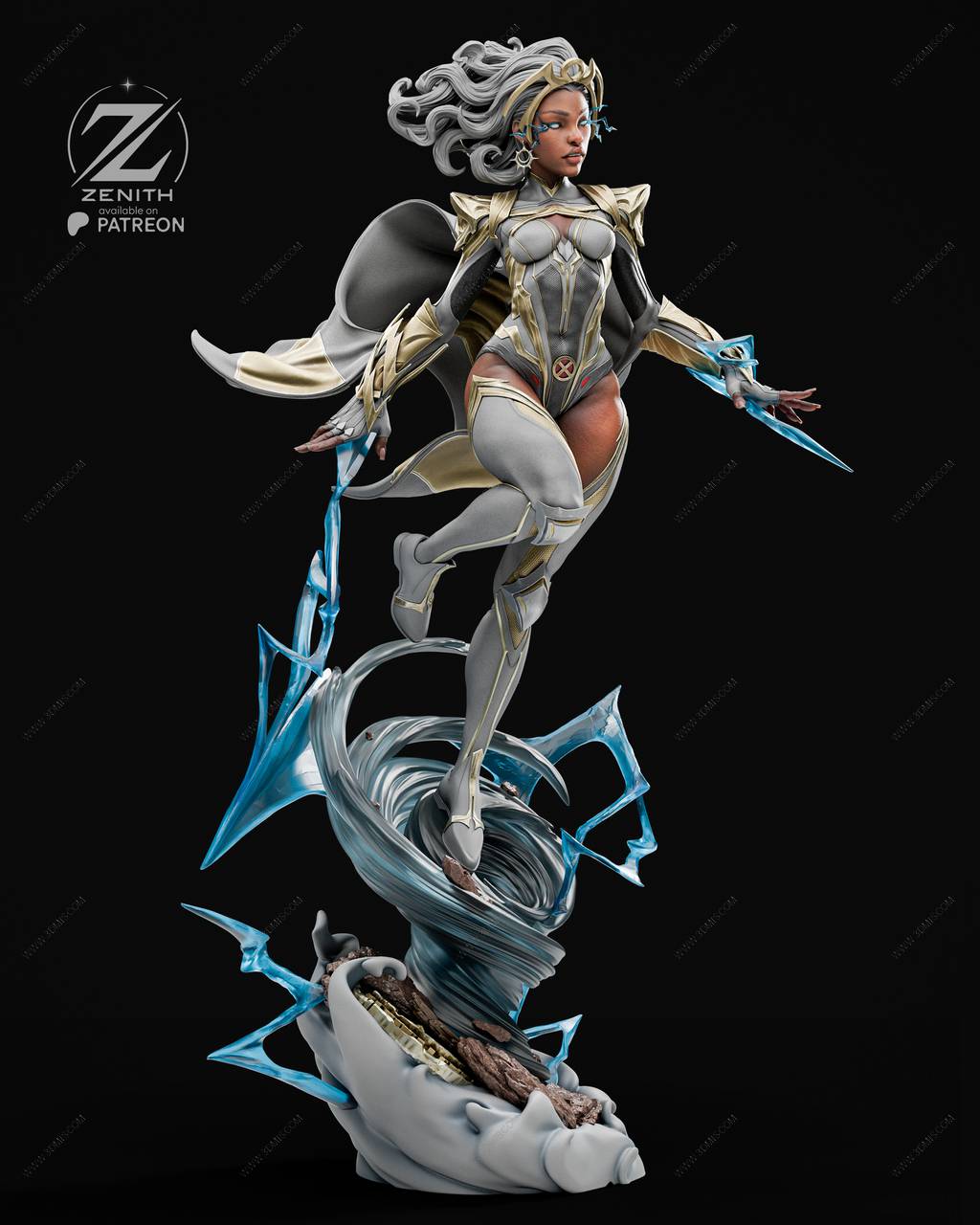 P站图纸印象馆 ZEZ STUDIOS 漫威 暴风女 ZEZ STUDIOS 漫威 暴风女