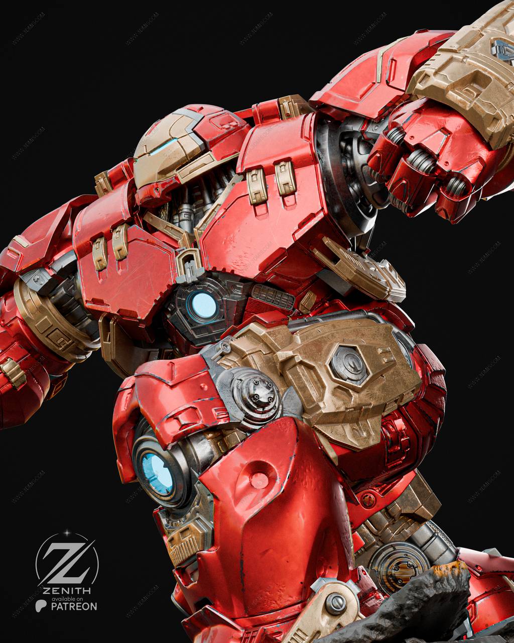 P站图纸印象馆 ZEZ STUDIOS 漫威 浩克破坏者 ZEZ STUDIOS 漫威 浩克破坏者