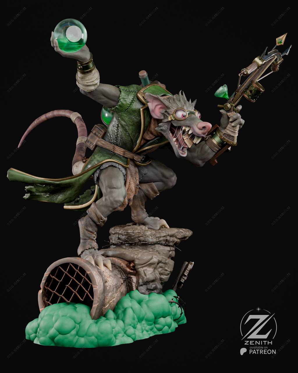 P站图纸印象馆 ZEZ STUDIOS 英雄联盟 图奇 ZEZ STUDIOS 英雄联盟 图奇