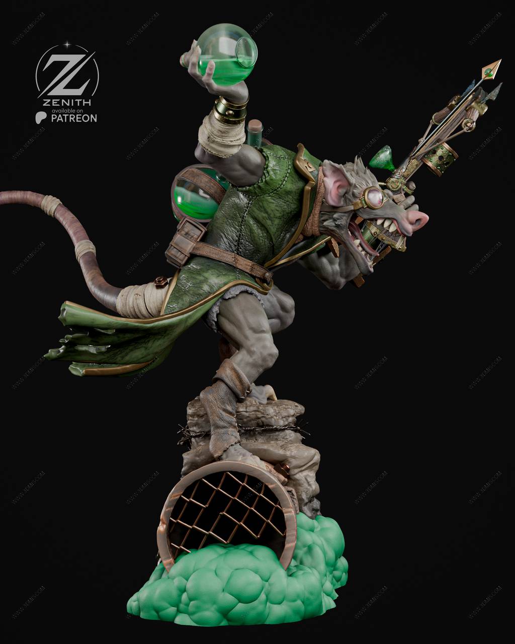 P站图纸印象馆 ZEZ STUDIOS 英雄联盟 图奇 ZEZ STUDIOS 英雄联盟 图奇