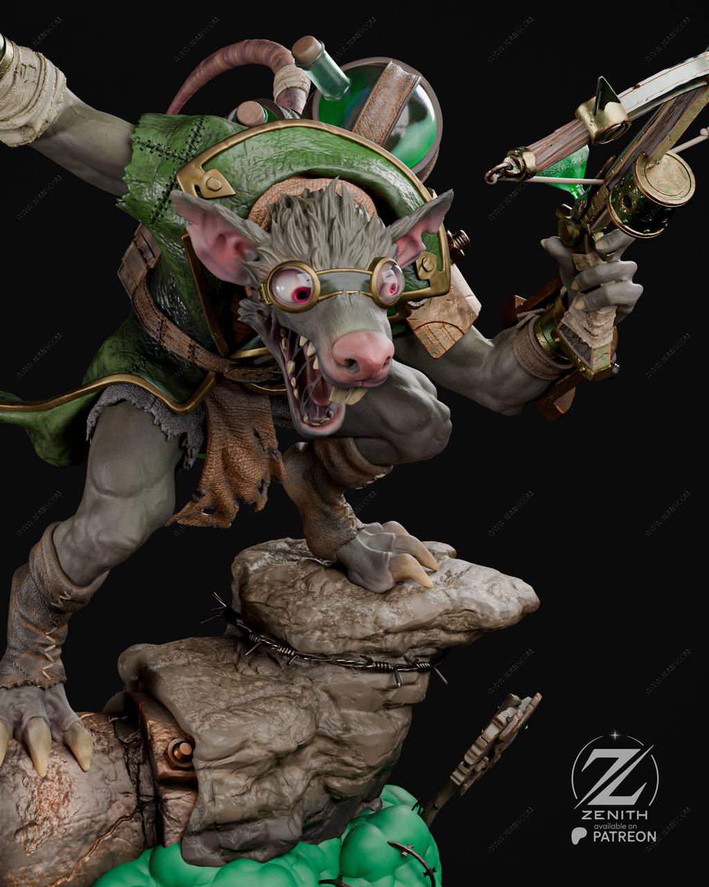 P站图纸印象馆 ZEZ STUDIOS 英雄联盟 图奇 ZEZ STUDIOS 英雄联盟 图奇