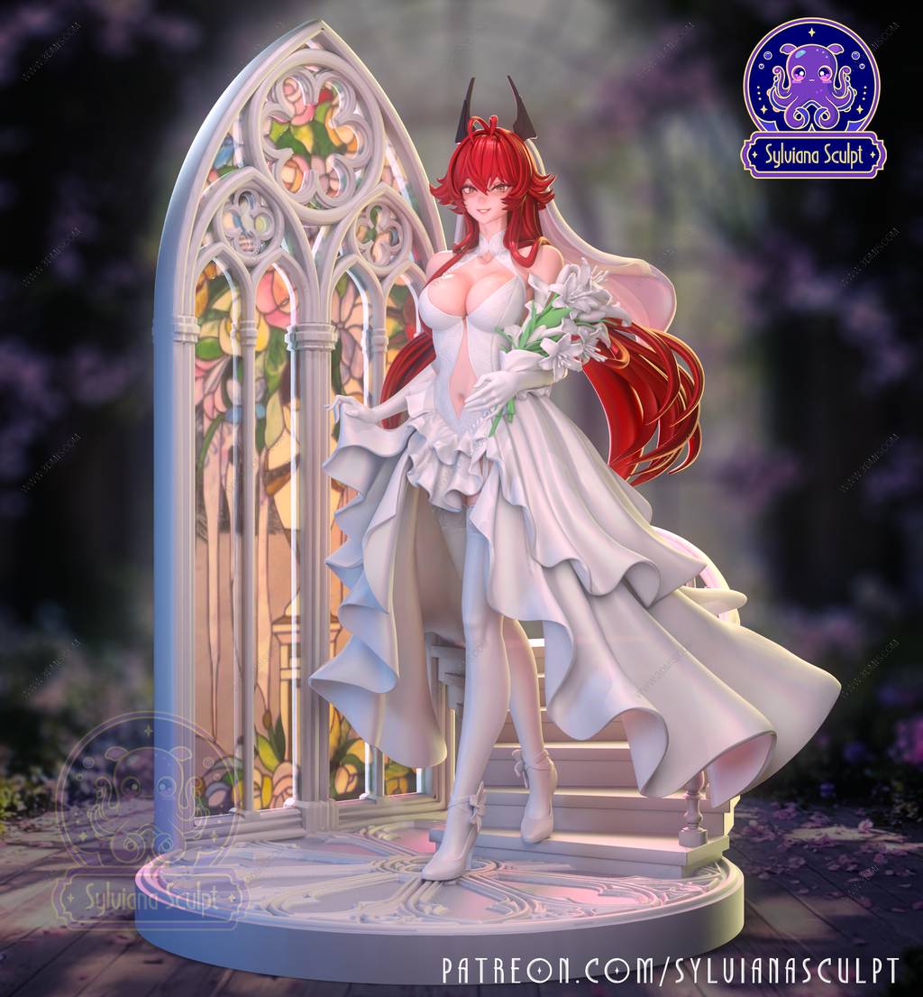 P站图纸印象馆 Sylviana 胜利女神:妮姬 新娘红莲 Sylviana 胜利女神:妮姬 新娘红莲