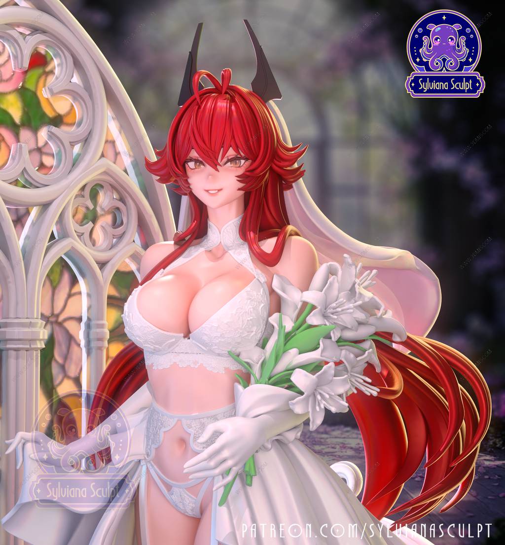 P站图纸印象馆 Sylviana 胜利女神:妮姬 新娘红莲 Sylviana 胜利女神:妮姬 新娘红莲