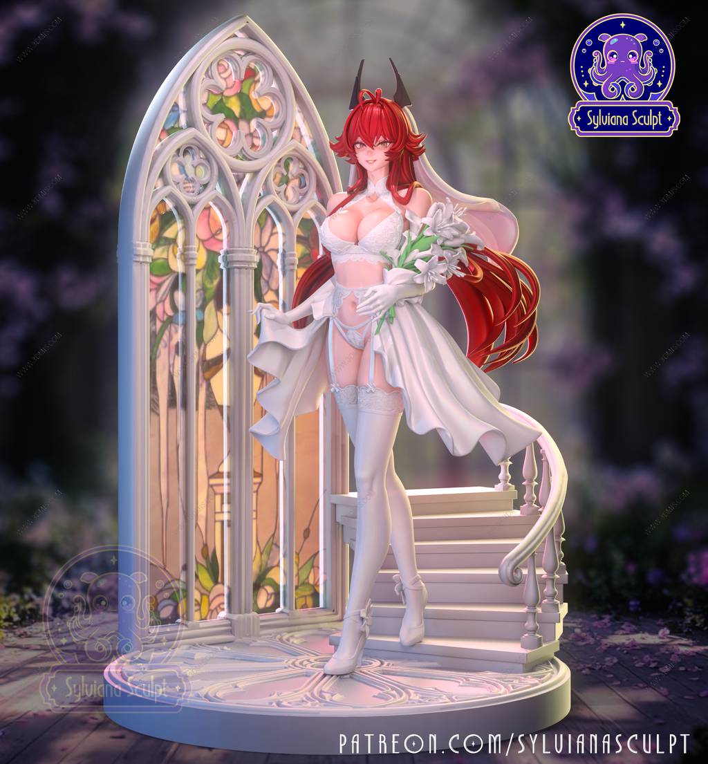 P站图纸印象馆 Sylviana 胜利女神:妮姬 新娘红莲 Sylviana 胜利女神:妮姬 新娘红莲