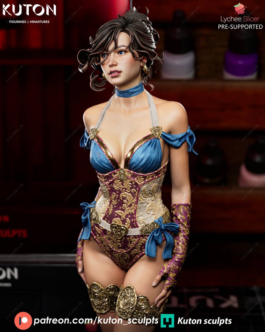 P站图纸印象馆 KUTON 蕾丝夫人 KUTON 蕾丝夫人