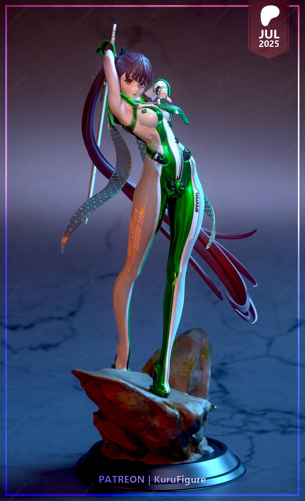 P站图纸印象馆 Kuru Figure 剑星 伊芙 Kuru Figure 剑星 伊芙