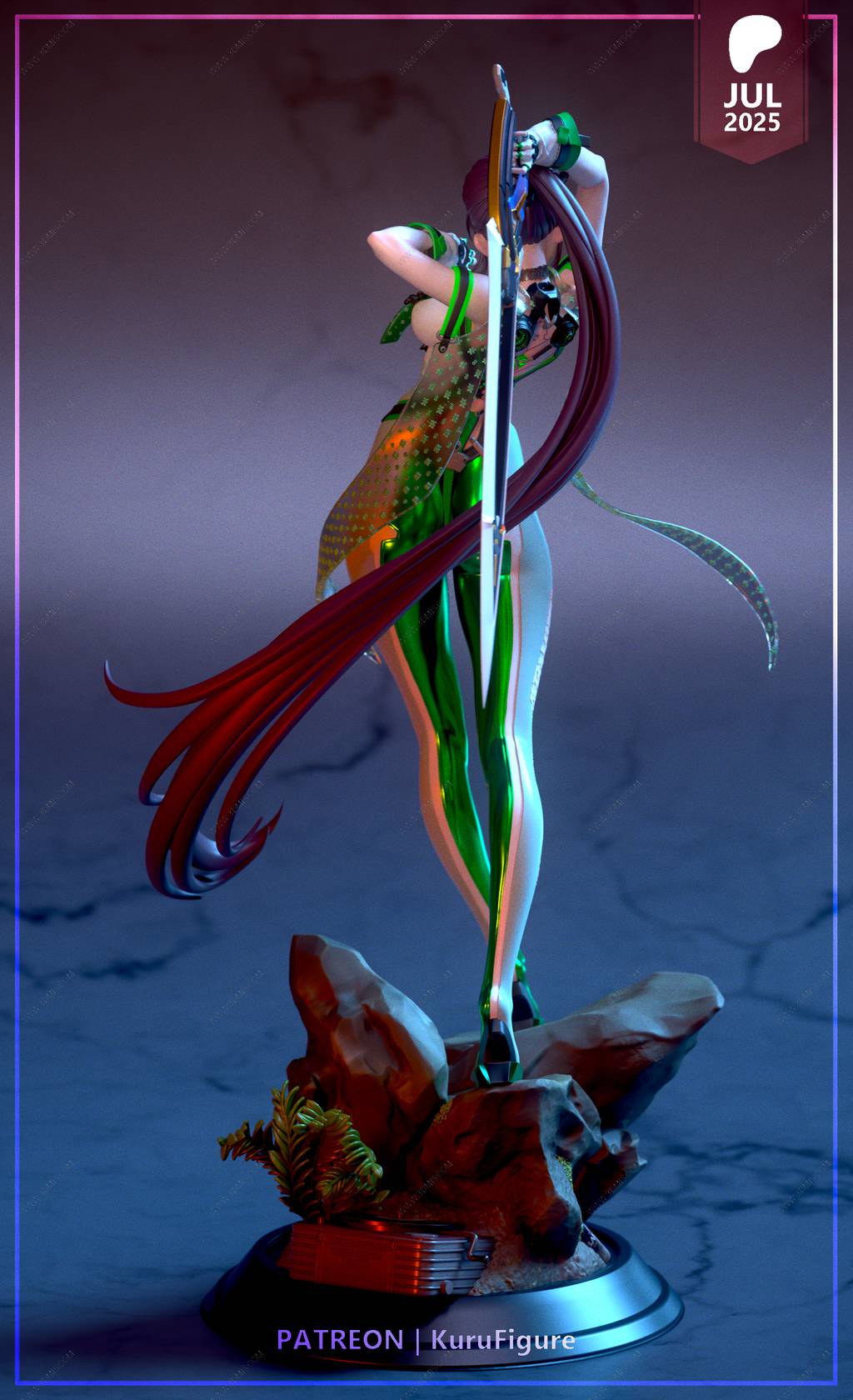 P站图纸印象馆 Kuru Figure 剑星 伊芙 Kuru Figure 剑星 伊芙