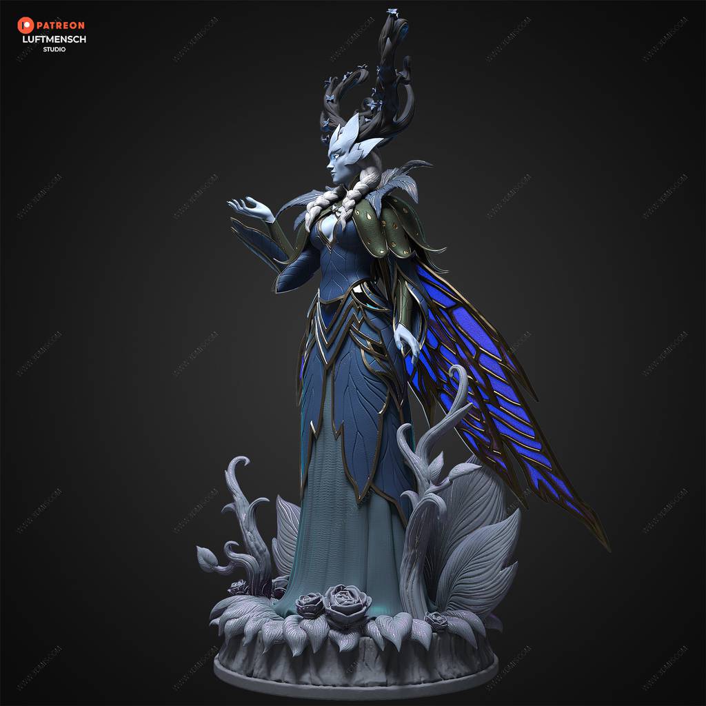 P站图纸印象馆 LuftMensch 魔兽世界 寒冬女王 LuftMensch 魔兽世界 寒冬女王