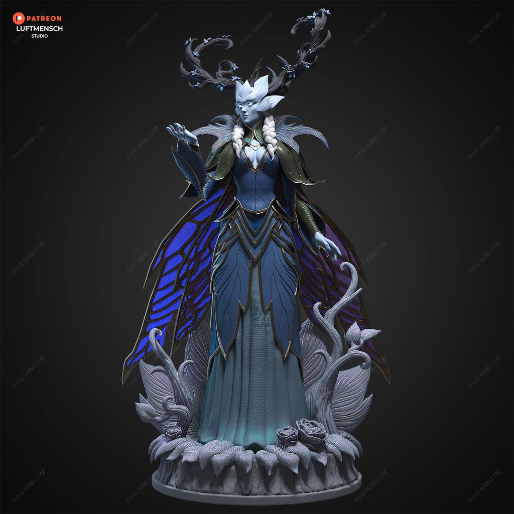 P站图纸印象馆 LuftMensch 魔兽世界 寒冬女王 LuftMensch 魔兽世界 寒冬女王