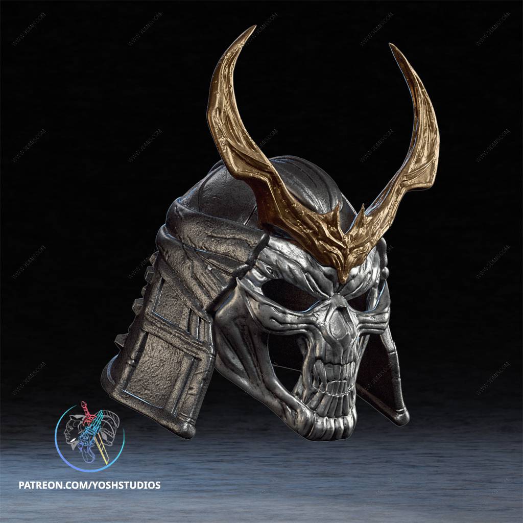 P站图纸印象馆 Yosh 真人快打 少康的面具 Yosh 真人快打 少康的面具