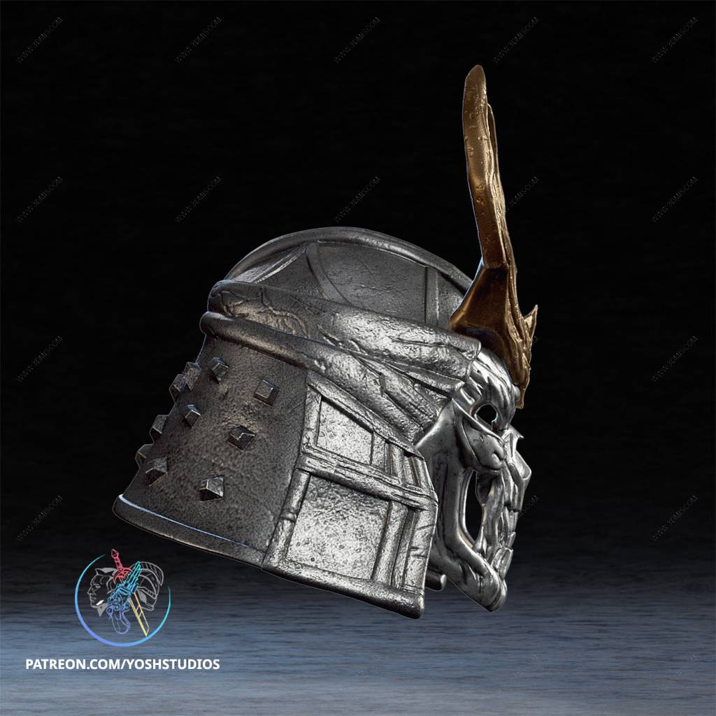 P站图纸印象馆 Yosh 真人快打 少康的面具 Yosh 真人快打 少康的面具