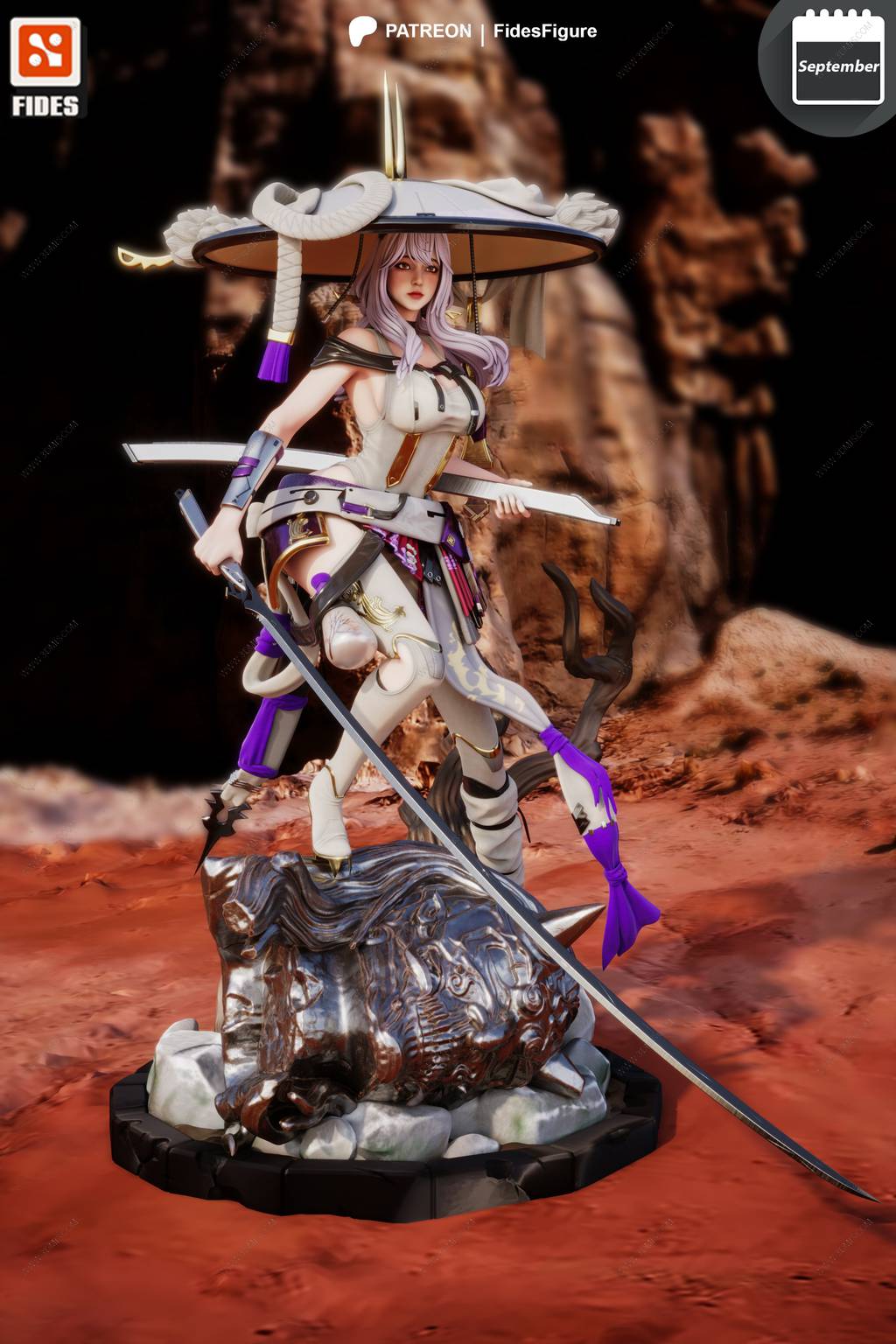 P站图纸印象馆 Fides Figure 胜利女神:妮姬 红莲 Fides Figure 胜利女神:妮姬 红莲