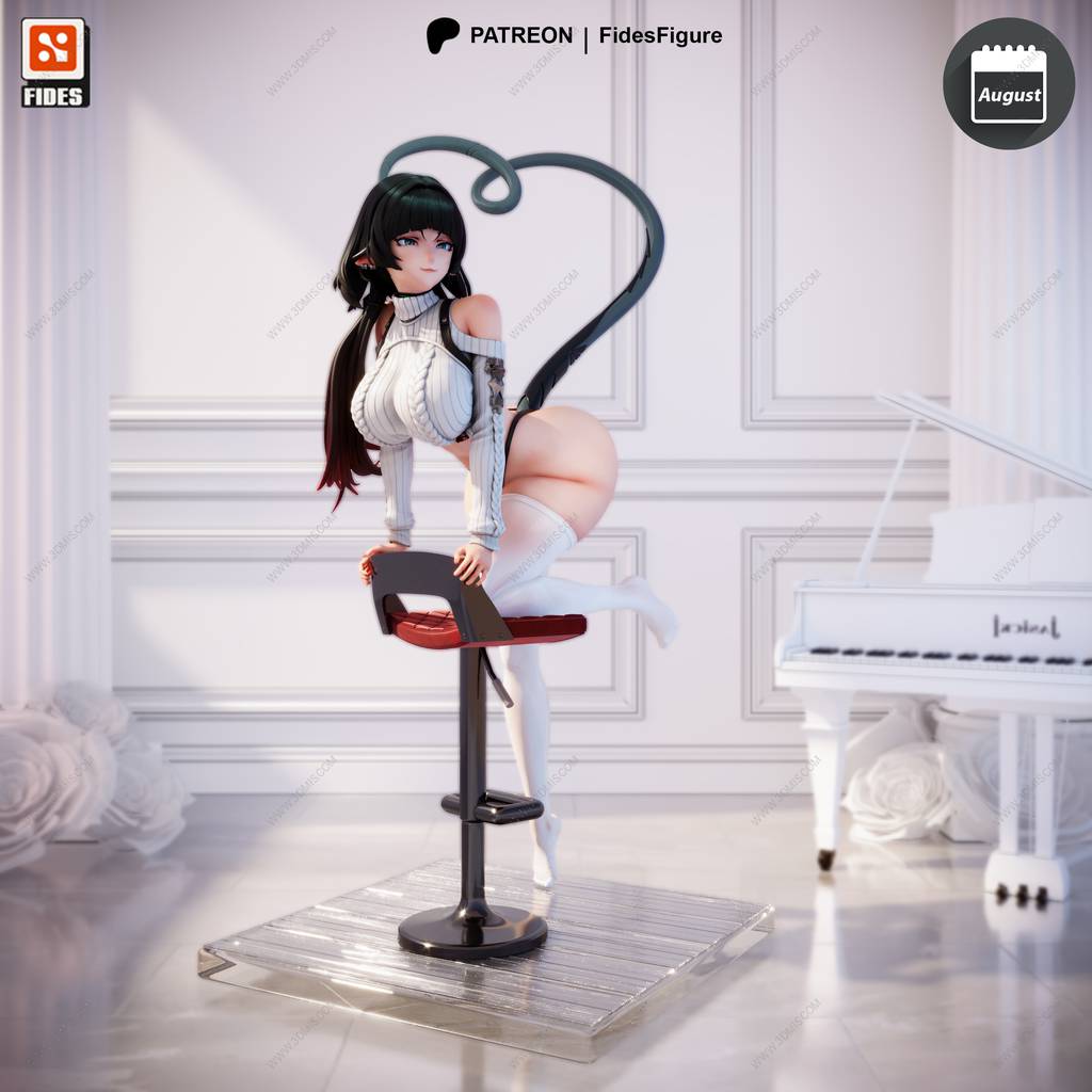 P站图纸印象馆 Fides Figure 绝区零 简杜 Fides Figure 绝区零 简杜