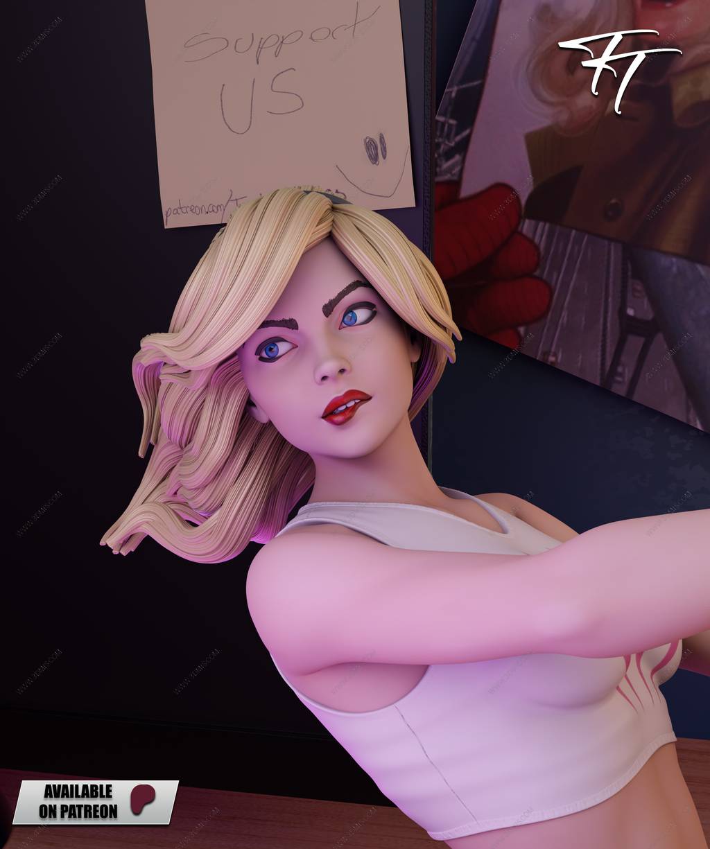 P站图纸印象馆 TT 漫威 格温·斯黛西 TT 漫威 格温·斯黛西