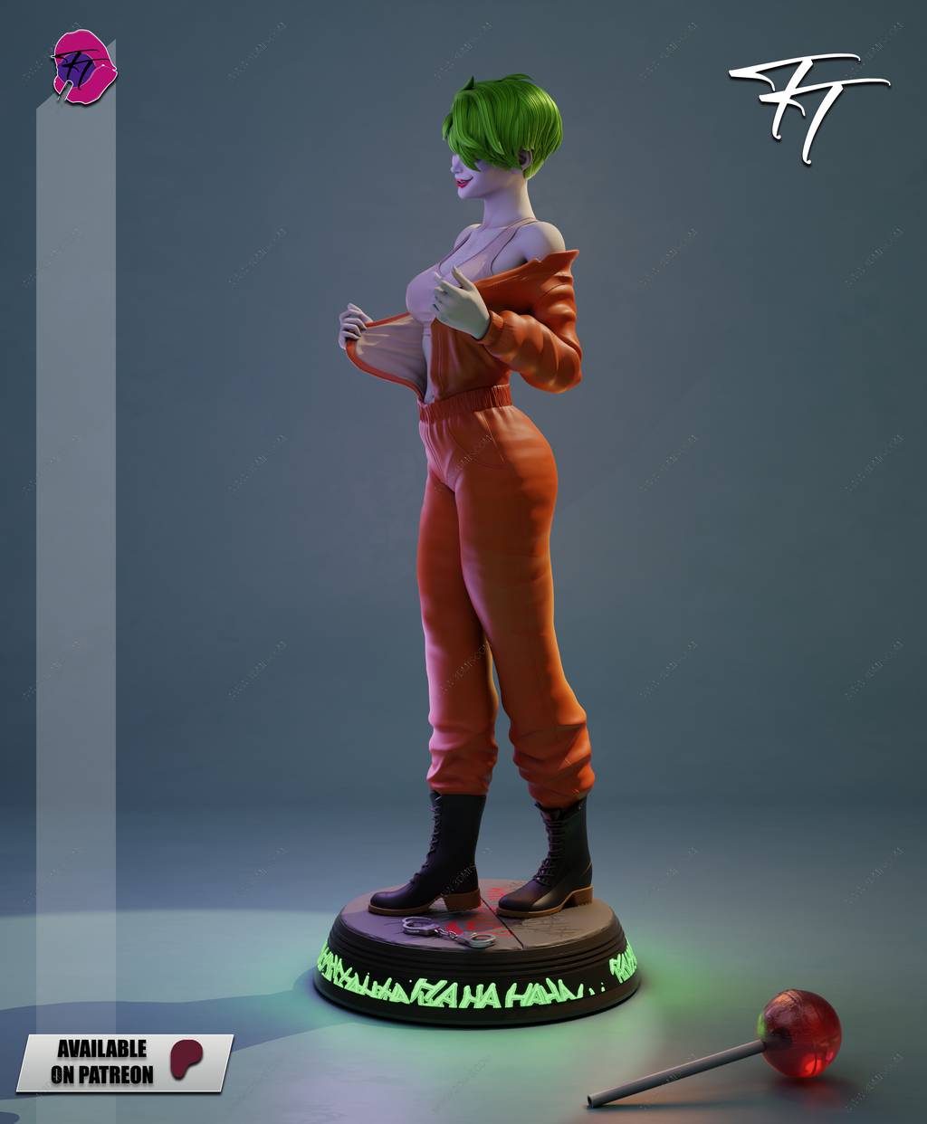 P站图纸印象馆 TT DC漫画 小丑 TT DC漫画 小丑