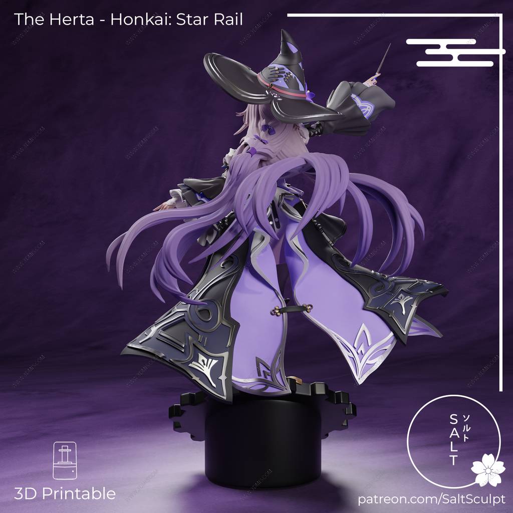 P站图纸印象馆 SaltSculpt 崩坏:星穹铁道 黑塔 SaltSculpt 崩坏:星穹铁道 黑塔