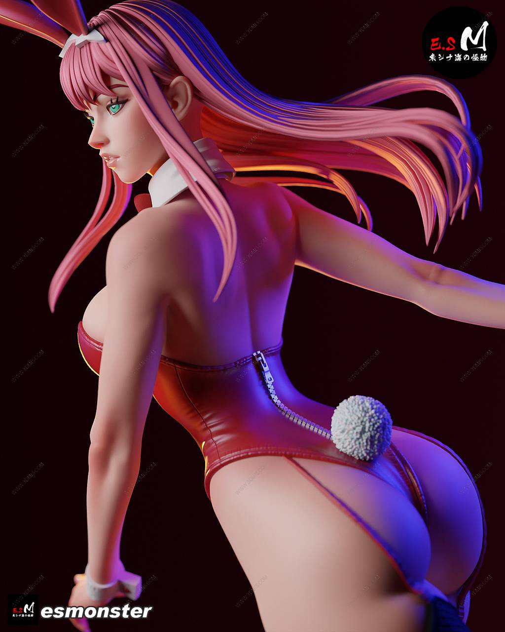 P站图纸印象馆 ESMonster 亲爱的弗兰克斯 零二兔女郎 ESMonster 亲爱的弗兰克斯 零二兔女郎